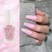 Nude Pink Nail Polish Varnish Gel Long Lasting Quick Dry Nail No Need Cure Chip-resistant Nail Varnish Large Volume 10ML Easy to Apply Nail Polish Gift for Women & Girls - Buy Online on GoSupps.com