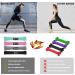 GAIYAH FITNESS Long Fabric Resistance Bands Set for Women - Pull Up & Stretch Bands with Handles in Green, Pink, Gray & Black - Buy Online on GoSupps.com