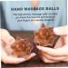 Healeved 6-Pack Massage Balls - Fitness Handballs for Muscle Relief & Foot Massage - PVC 5x5cm - International Shipping Available - Buy Online on GoSupps.com