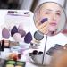 Start Makers 8Pcs Makeup Blender Set - Flawless Coverage Sponges - Purple - Buy Online on GoSupps.com