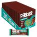 Perkier Salted Caramel & Dark Chocolate Snack Bars (30 Pack) Vegan Gluten Free Protein High Fibre Lower Sugar - Natural Ingredients Lower Calorie Healthy No Palm Oil Salted Caramel & Dark Chocolate 30 count (Pack of 1)
