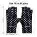 MelodySusie UV Glove - Professional UPF50+ Protection for Gel Nail Lamp - Fingerless Anti UV Gloves for Manicures and Nail Art - Classic Dots - Buy Online on GoSupps.com