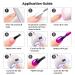 RARJSM Color Changing Gel Nail Polish 15ML - Dark to Bright Purple UV Thermal Gel for Nail Art Soak Off DIY Manicure - Buy Online on GoSupps.com