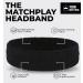 Sweatbands Set - Head & Wrist Sweat Bands for Sports & Gym - Terry Cloth Headband & Wristbands for Men & Women - Stretchy Cotton - Black - Buy Online on GoSupps.com