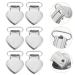 PopetPop 120 StK Peach Heart Snable Clip - Metal Clips for Sofa Cushions & Mattress Covers - Heart-Shaped Stainless Steel Laundry Clips (1 Pack) - Buy Online on GoSupps.com