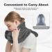 Microwave Heating Pad for Neck and Shoulders - Large Weighted Wrap for Pain Relief - Buy Online on GoSupps.com