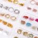 Nail Art Chain Nail Art Metal Rivet Chains Mixed Design DIY Nail Decoration Accessories 12 Grids for Women Style2 - Buy Online on GoSupps.com