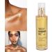 Long Lasting Gold Body Glitter Oil - Highlight Liquid for Face Legs & Arms | Shop Now - Buy Online on GoSupps.com