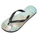 Mnsruu Wooden Starfish Shell Flip Flops - Stylish Comfort for Home Hotel Spa & Travel | Unisex Footwear for Men & Women - Buy Online on GoSupps.com