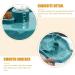BEANPRECOY Reptile Water Dispenser Turtle Water Bowl 2 in 1 Reptile Automated Feeder Turtle Water Dispenser with Bottle for Turtles Hamsters Lizards Bearded Dragon Snake (Blue) - Buy Online on GoSupps.com