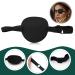 4pcs Soft 3D Adjustable Medical Eye Patches for Adults - Left & Right Eye - Strabismus Recovery - Black - Buy Online on GoSupps.com