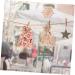 KOMBIUDA 24pcs Countdown Candy Bag Burlap Bags 24 Days Christmas Advent Bags Christmas Candy Bag Wreath - Buy Online on GoSupps.com