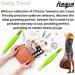 Sharp Pointed Tweezers Precision Fine Point Tip Ingrown Hair Tweezers Kit Best Pointed Tweezers for Women Chin Hair Removal - Extra Thin Tweezers Precision Stainless Facial Hair Remover for Face Green Color - Buy Online on GoSupps.com