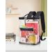 Girls' Heavy Duty Clear Backpack 12x12x6 - Stadium Approved Clear Lunch Bag with Adjustable Shoulder Strap - Buy Online on GoSupps.com
