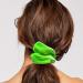 GUVASS Neon Green Velvet Scrunchies 12 Pack - Soft Elastic Hair Bands - Buy Online on GoSupps.com