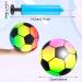 Buy 2-Pack PVC Rainbow Footballs & Inflatable Beach Balls for Kids & Adults - Perfect for Outdoor Fun & Water Play - Buy Online on GoSupps.com