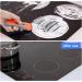 2 PCS Ceramic Hob Oven Cleaning Tool Non Scratch + 20 Replacement Parts for Glass Stove - Induction Cooktop Decals Stickers - Buy Online on GoSupps.com