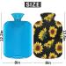 Yellow Sunflower Heat Bottle - 2L Capacity for Pain Relief & Menstrual Cramps - Buy Online on GoSupps.com