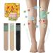 Buy Lokori 3-Piece Pearl Moon Ionic Detoxification Long Silk Stockings - Brown Knee Socks for Lymphatic Correction & Shaping - One Size - Buy Online on GoSupps.com