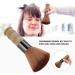 Kcabrtet Wooden Handle Duster Brush Soft Barber Neck Face Duster Hair Brush Fiber Hair Salon Cutting Hairdressing Hairbrush - Buy Online on GoSupps.com