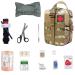 First aid set medical tactical bag medical bag for camping hunting hiking at home car and adventure trauma kit military combat survival everyday carry bleeding control Camouflage yellow