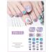 22 Sheets Toe Stickers Full Wraps Toenail Polish Strips for Women Strips Self Adhesive Decals Toe Stickers Full Wraps for Women Art Toe Polish Stickers Full Style Fh13 - Buy Online on GoSupps.com
