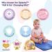 Konfidence Splashy Roll & Go Baby Changer Mat - Portable Travel Neoprene Changing Mat (Red) - Buy Online on GoSupps.com