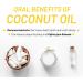 White Glo Coconut Oil Whitening Toothpaste - Coconut & Mint Flavour - Fluoride-free - 5.2oz - Buy Online on GoSupps.com