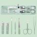 Professional Nail Clipper Pedicure Set with Luxurious Travel Case - 7 Piece Manicure Kit for Men, Women, Family & Friends (Green) - Buy Online on GoSupps.com