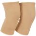Knee Brace for Sports Gym Joint Pain and Arthritis Relief- 4 Way Stretch - for Men & Women (Beige Colour) (Medium)