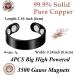 Vicmag 4X Strength Magnetic Copper Rings for Women - Adjustable 3500 Gauss Magnets - 100% Pure Copper - 2PCS Set in Jewelry Gift Box (Black) - Buy Online on GoSupps.com