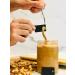 Nut Butt - Peanut Butter Stirrer And Mixer - Natural Almond Butter Mixing Tool Organic No Sugar Nut Mixer Stir Hazelnut Pistachio & Cashew Butters and Jams No Mess Spread Stainless Steel With Plastic Scraper - Buy Online on GoSupps.com