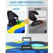 Upgraded Snow Tube for Kids and Adults - Heavy Duty Inflatable Sled Toboggan for Winter Outdoor Fun - Sturdy Handles, Double Bottom - 1-Pack - Buy Online on GoSupps.com