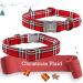 Shop Lionheart Glory Christmas Checkered Dog Collar & Bowtie - Adjustable & Comfortable for Medium Dogs - Ideal Holiday Accessory - Buy Online on GoSupps.com