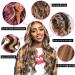 Bestsojoy Ombre Highlight Brazilian Body Wave Hair Bundles | 4 Bundle Pack 12A Remy Human Hair Weaves P4/27 Ombre Brown Blonde Extensions | 22 24 26 28 Inch Highlighted Hair - Buy Online on GoSupps.com