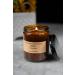 Coconut Wax Scented Candle with Wood Wick - Paraffin Free Long Lasting & Smoke Free - Essential Oils - 8 Oz. Roses - Buy Online on GoSupps.com