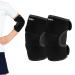 Sborter Elbow Pads for Kids & Adults, Soft Sponge Elbow Protective Pad for Skateboarding Cycling Dancing Football Tennis Volleyball, Neoprene Elbow Support for Girls Boys Black - S