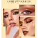 Go Ho Brown Highlighter Eyeshadow Stick - Cream-to-Powder Eye Brightener Crayon Pen - Shimmer Brown 03 - Buy Online on GoSupps.com