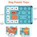 IOKHEIRA Interactive Dog Puzzle Toy | Slow Feeder & Treat Dispenser Toy for IQ Training | Squeaky & Non-Slip Design - Buy Online on GoSupps.com