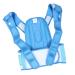 FRCOLOR Anti Hunchback Belt Posture Brace Posture Correcter Silicone Straw Covers Unicorn Waist Supporting Belt Polyester Posture Shoulder Student XL Blue