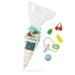 Sugar bag enrollment blue colorfully mixed school bag with a sweet fruit rubber and marshmallow mixture 120 grams perfect for the first day of school