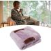 Boroco Electric Heating Blanket & Warm Scarf - 5V Low Voltage Safe USB Flannel Heating for Home & Office (Purple) - Buy Online on GoSupps.com