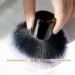Kabuki Foundation Brush Large Powder Makeup Brush | Synthetic Bristles for Even Application - Black - Buy Online on GoSupps.com