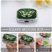 Pill Box White Moth Print | 2 Compartment Medicine Organizer | Portable Decorative Metal Pill Case for Pocket & Purse - Shop Internationally - Buy Online on GoSupps.com