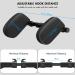 Buy Bubulii 360 Rotatable Car Headrest for Kids & Adults | Soft Snack Pillow & Neck Support | Easy Installation (Black) - Buy Online on GoSupps.com