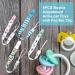 4PCS Baby Pacifier Chain Clips - Secure & Stylish Pacifier Holder for Boys & Girls | Durable Fabric Bands - Buy Online on GoSupps.com