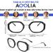 Aoolia Women s Vintage Geometric Reading Glasses - TR+Metal Frame Blue Light Protection Full Frame - 1 Diopter for Men & Women - Buy Online on GoSupps.com
