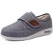 Diabetic Shoes for Women & Men - Warm Fluff Outdoor Comfort Double Insole Gray - Unisex Diabetic Shoes - Buy Online on GoSupps.com