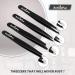 ActivePur 4 Pcs Precision Tweezers Set for Facial Hair, Ingrown Hair, Blackheads - Stainless Steel Professional Tweezer Set with PU Bag - Buy Online on GoSupps.com