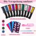 Rememenly 10-Piece Hair Chalk Comb Set | Temporary Hair Color for Kids & Adults | Washable Hair Chalk for Parties Birthdays & Halloween - Buy Online on GoSupps.com